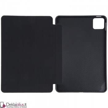 Smart soft dirbtinės odos dėklas - juodas (Xiaomi Pad 7/Pad 7 Pro/Pad 8/Pad 8 Pro)